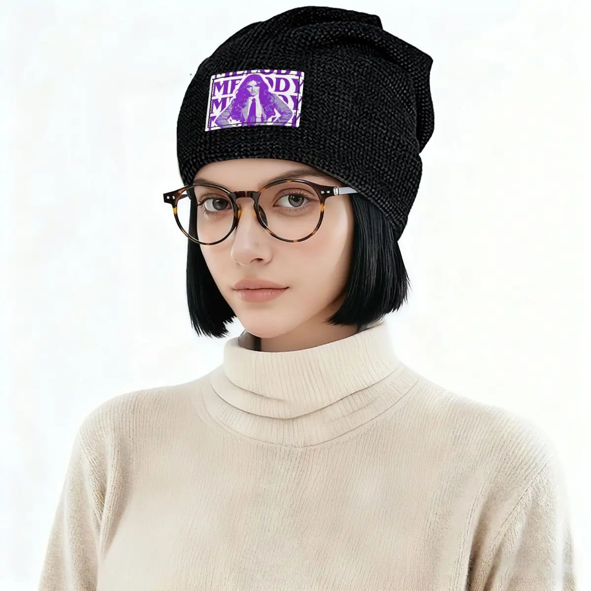 Melody Esa Diva Spain Eurovision Merch Warm Fleece-Lined Cap Hip Hop Bonnet Hat Autumn Winter Outdoor Beanies Hats for Men Women