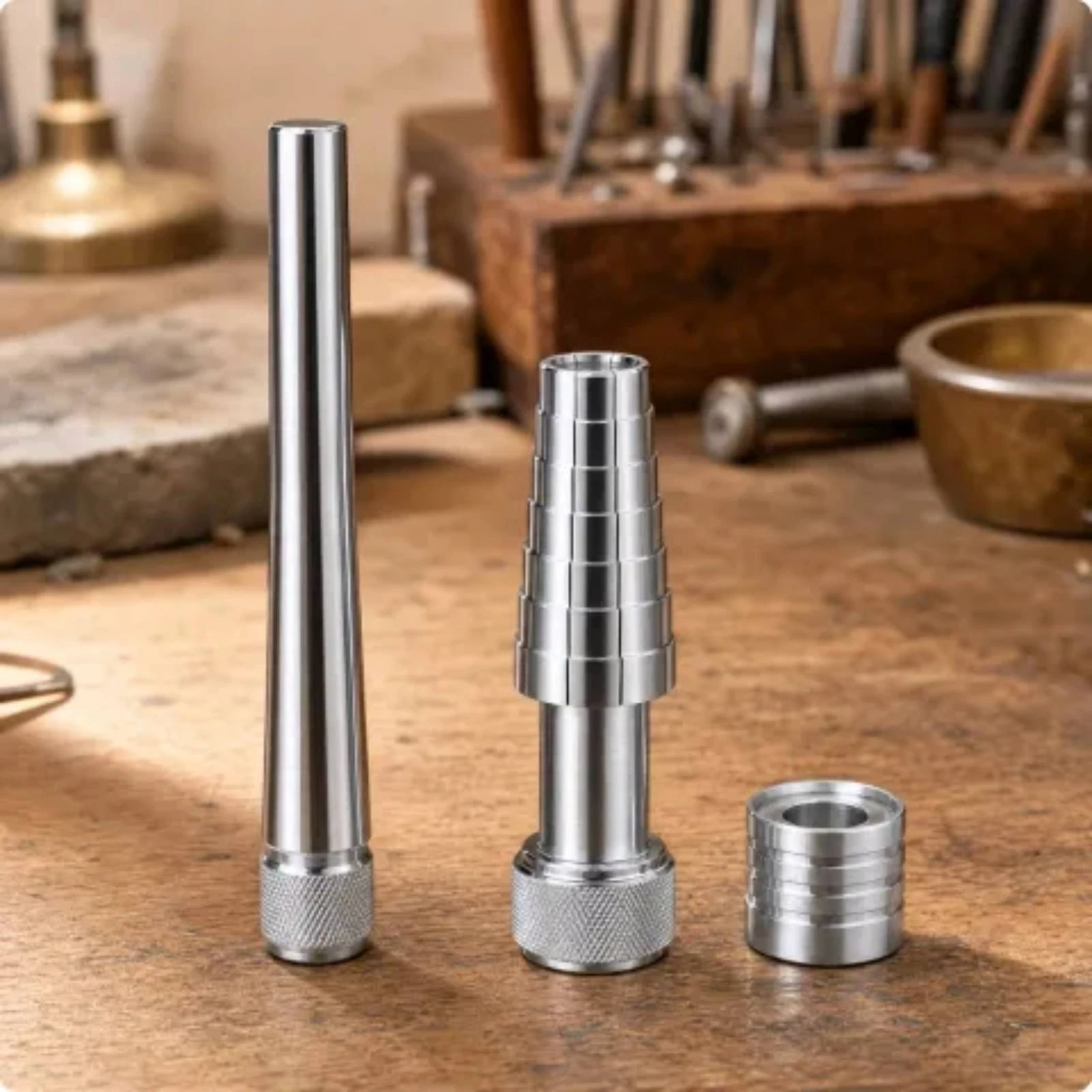 Band Expanding and Resizing Tool Compact Metal Band Enlarger with Base Precision Long-Lasting for Hobbyists, Home Workbenches