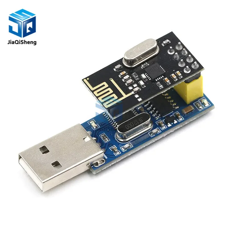 New CH340T USB to Serial Port Adapter Board + 2.4G NRF24L01+ Wireless Module For Arduino