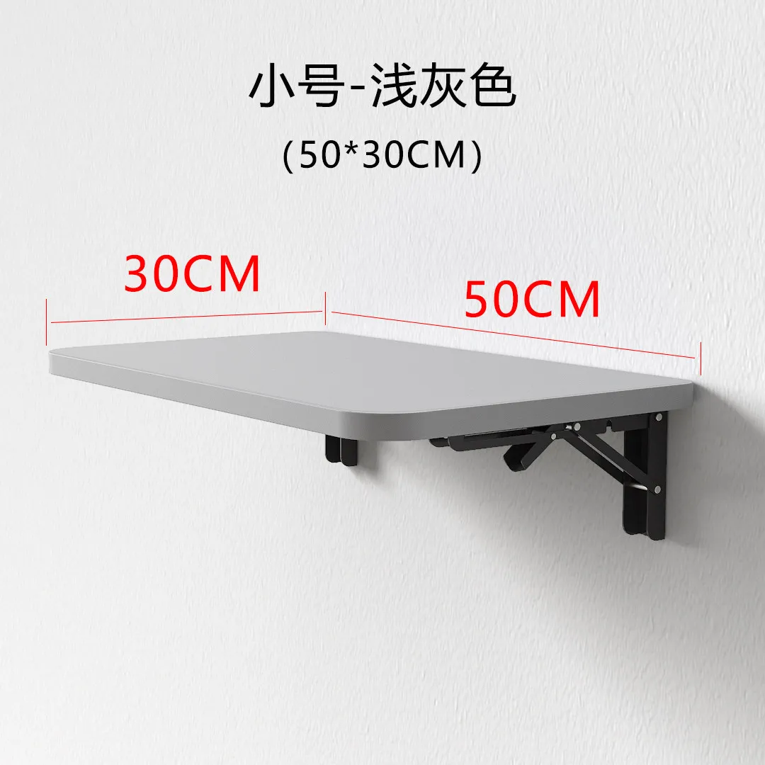 Wandgemonteerd bureau Opklapbare houten planktafel voor kleine appartementen Ruimtebesparend computerbureau Minimalistisch wandbureau voor thuiskantoor