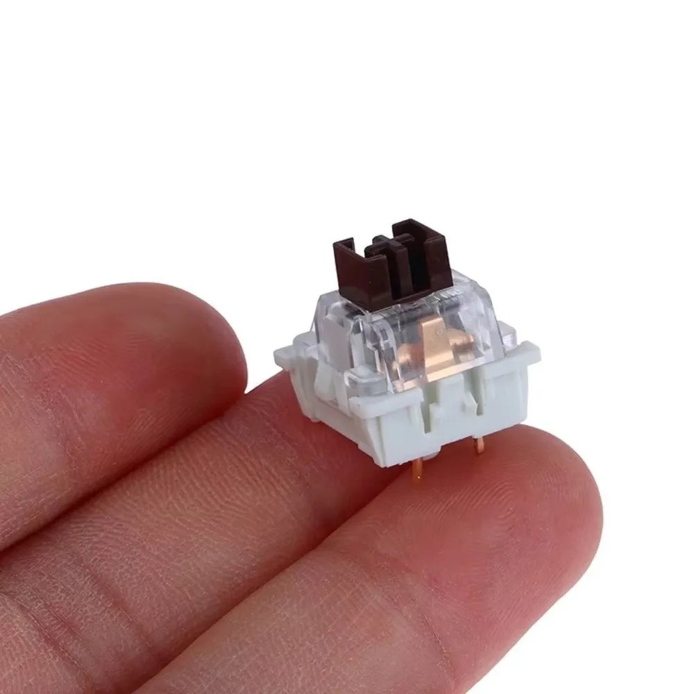 10Pcs Mini Mechanical Keyboard Switches Dust-proof Knocking 3 Pin Tactile Switches Audible Click Compatible