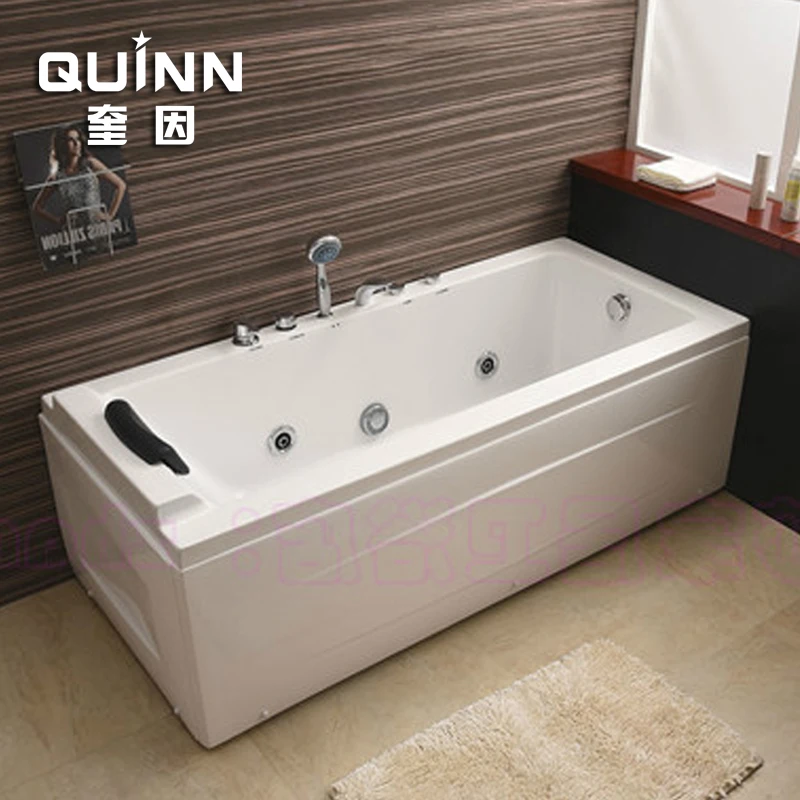 Acrylic home bathtub freestanding five-piece bathtub bath