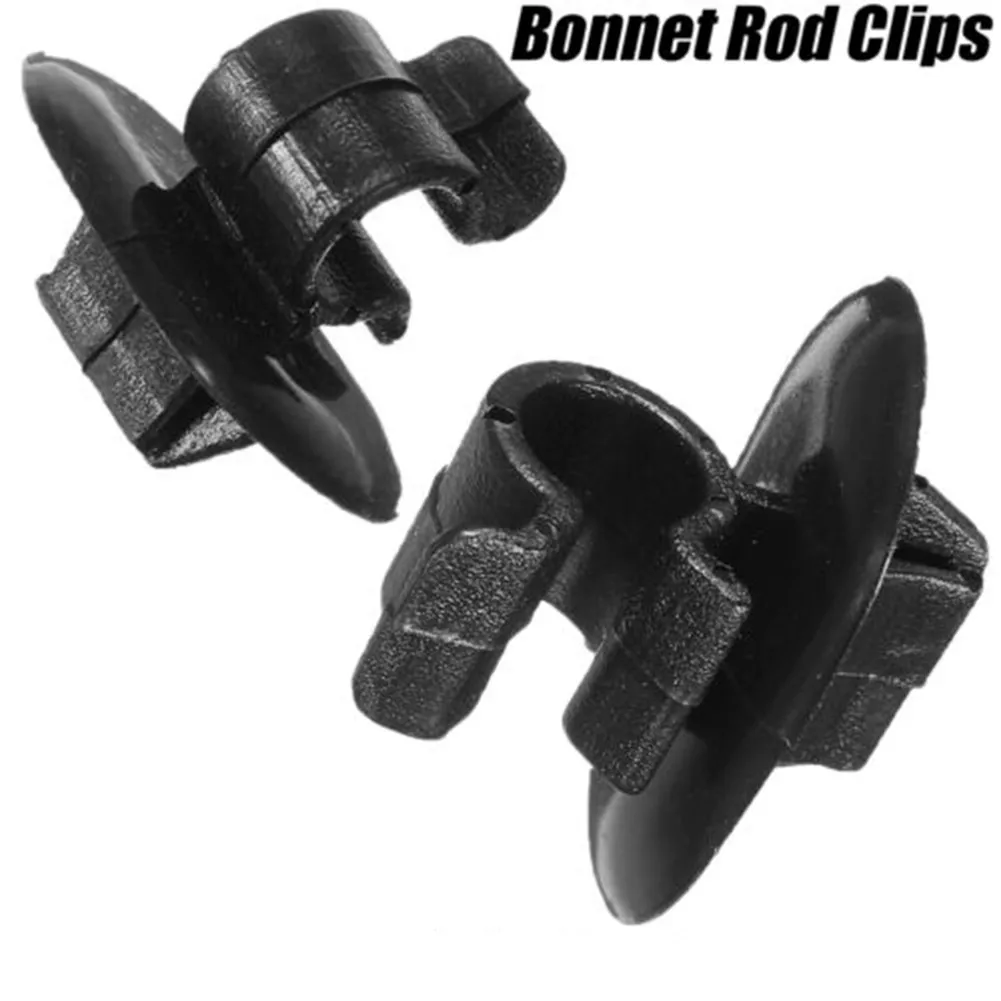 

Replace Support Strut Rod Accessories Clips Bonnet Stay Practical 2pcs/set Black Brand New Different Sizes Plastic