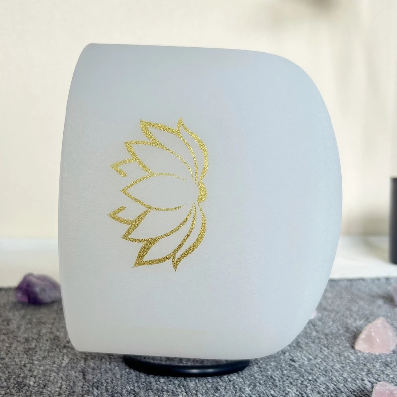 Crystal Singing Bowl Sound Healing Yoga Song Bowls Professional Meditation White Quartz Bowl Relax Relieve Stress Music Bowls