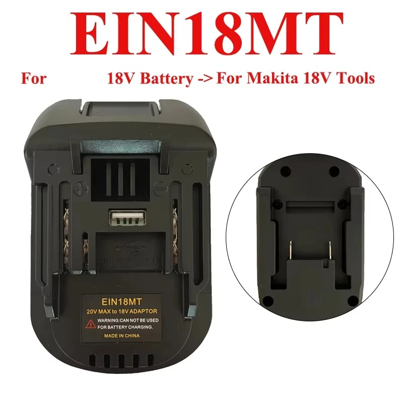 파크사이드 배터리 어댑터 EIN18BS EIN18MT EIN18DL EIN18PAR 용 Makita 용 Bosch 용 18V 리튬 배터리 용
