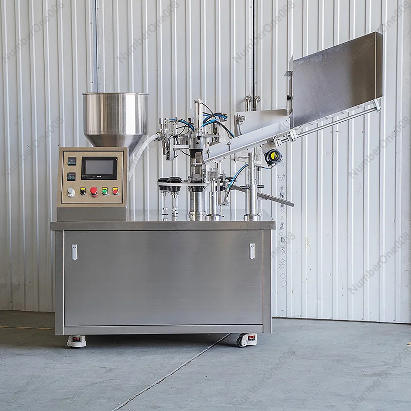 Automatic toothpaste filling and sealing machine, ointment food sealing machine
