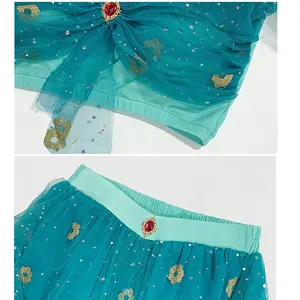 Belly Dance Kostüm für Frauen, arabische Prinzessin, arabisches Festival, Bollywood Indian Dance, Halloween Cosplay, extravagant für Erwachsene 10 Hauptverkauf Fantasy India Sexy Frau - №5