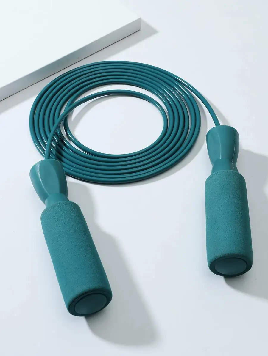 

1pc Adjustable Anti-Slip Fitness Weight Loss Exercise Jump Rope Gym Accessories, Sport, Gym, Home Exercise, Skipping Rope, Jump