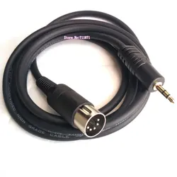 Stereo TRS 3.5 to 5P 5Pin DIN Male Audio Adapter Cable Cord 5 Needle 5 Pin DIN MIDI Male TRS 3.5mm Male Audio Cord Wire 3.5 Din