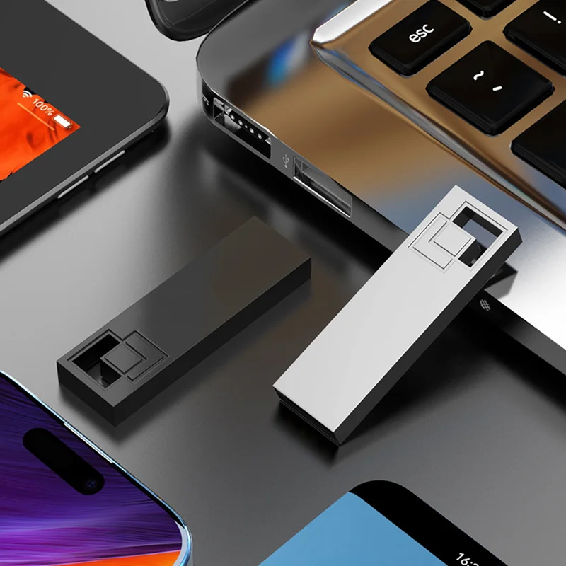 Mini chiavetta USB 2.0 in metallo colorato con incisione laser personalizzata gratuita 4 GB 8 GB 16 GB 32 GB 64 GB 128 GB Memory Stick