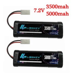 Batteria Ni-MH SC 7.2V 3500mAh / 5000mah per elicottero dell'aeroplano dell'automobile del carro armato dei giocattoli di RC con la batteria 1/16 7.2v dei connettori di Tamiya