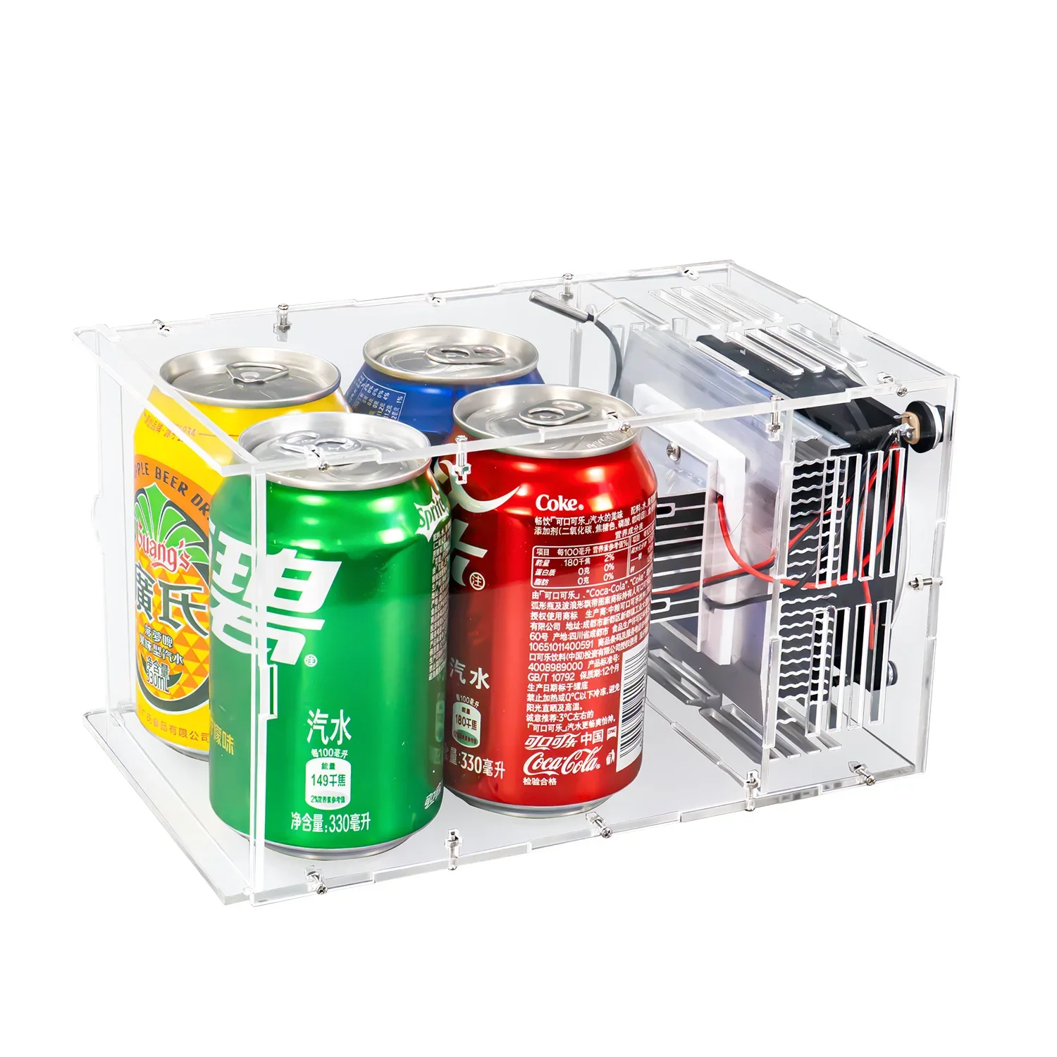 Micro refrigerator DIY electronic kit semiconductor, refrigeration power supply mini, refrigerator
