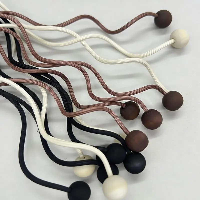 Picture 5: Wooden Bead Wave Shaped Rattan Reed Diffuser Sticks Replacement Refill Home Fragrance Aromatherapy Office Decor Gift