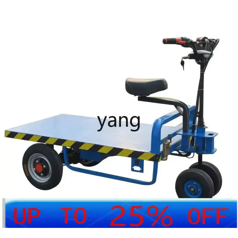 

LTT flatbed truck, reverse riding donkey, electric trolley, construction site pulling pallet