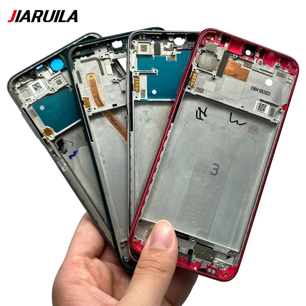 NEW Front Housing Middle Frame LCD Frame Screen Bezel Cover Holder Replacement Parts For Xiaomi Redmi Note 7 8 Pro 9S 9 Pro