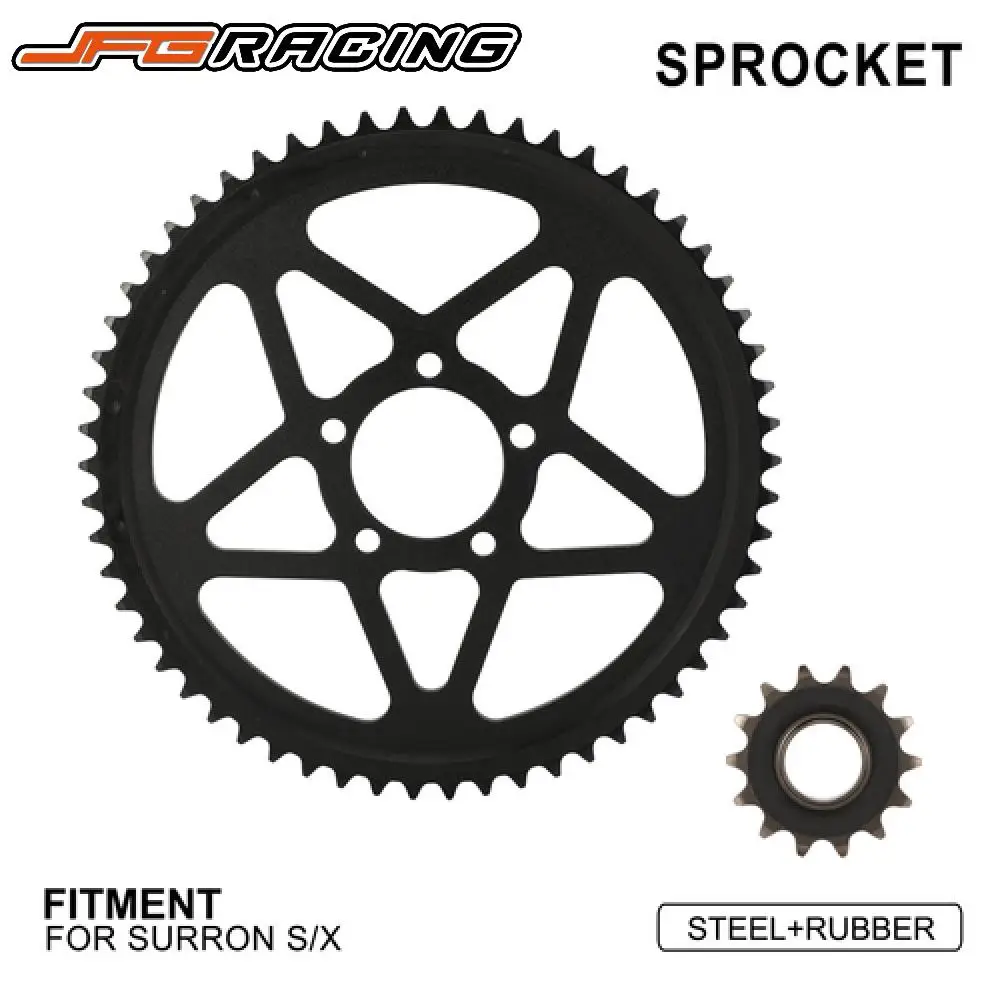 Sprockets Motorcycles Accessories Rear 240mm Front 14T For Sur Ron Surron Lightbee Light Bee S X Electric Vehicle E-Bike Dirt