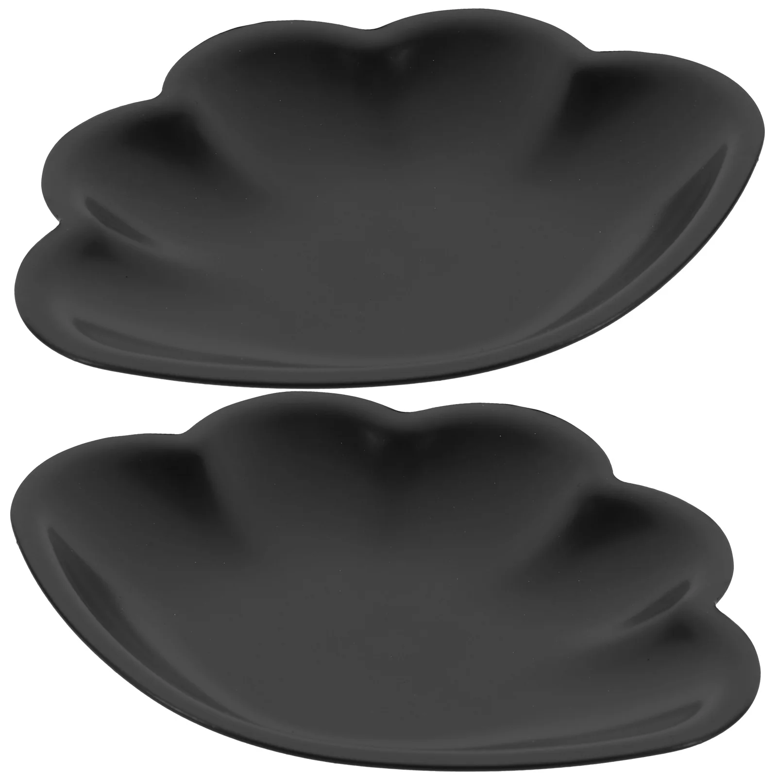 

2pcs Stainless Steel Jewelry Tray Organizer Shell-Shaped Desktop Storage Ring Earring Dish Makeup Sundries Holder