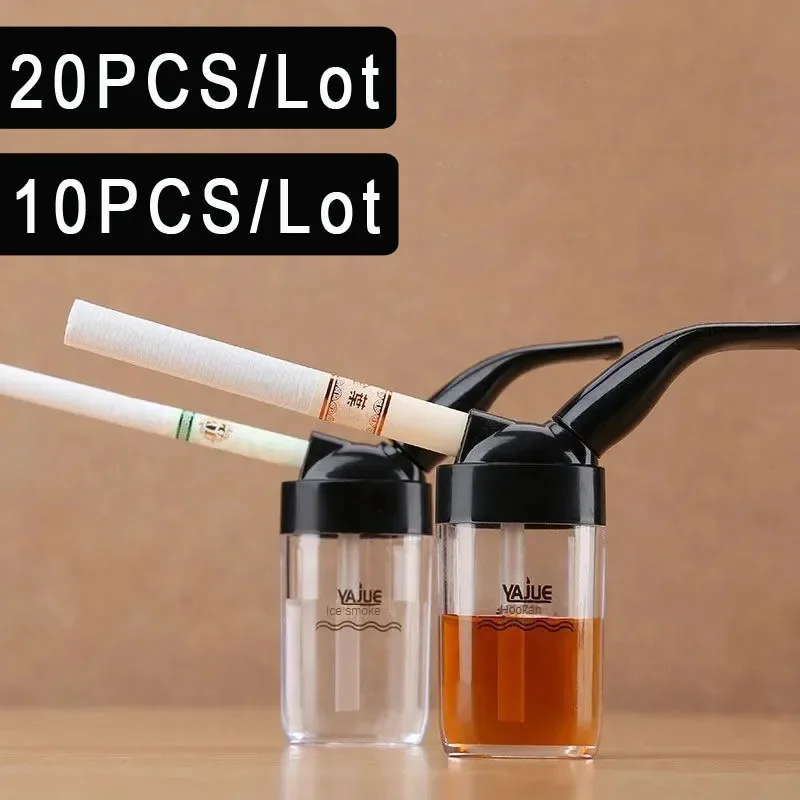 

Акриловая мини-трубка для курения воды, портативный микрофильтр, сигаретный фильтр, уменьшение смолы, личные аксессуары для курения