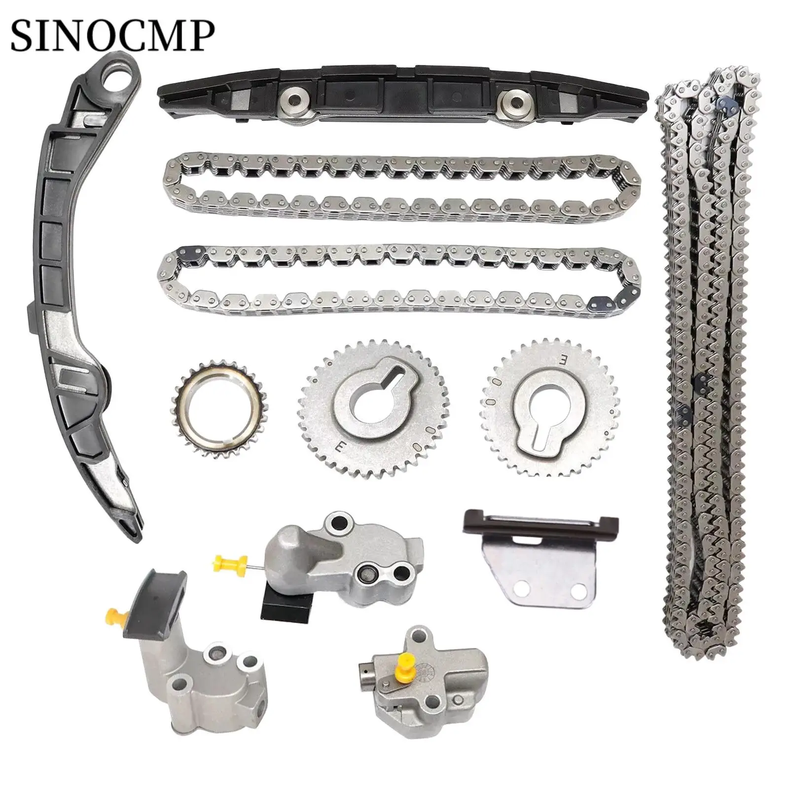 VQ37VHR Timing Chain Kit 13080-JK20B 13085-EY00A 13070-JK20C 13091-JK20A for 08-18 Nissan 370Z Infiniti Q50 G37 Q70 QX50 V6 3.7L
