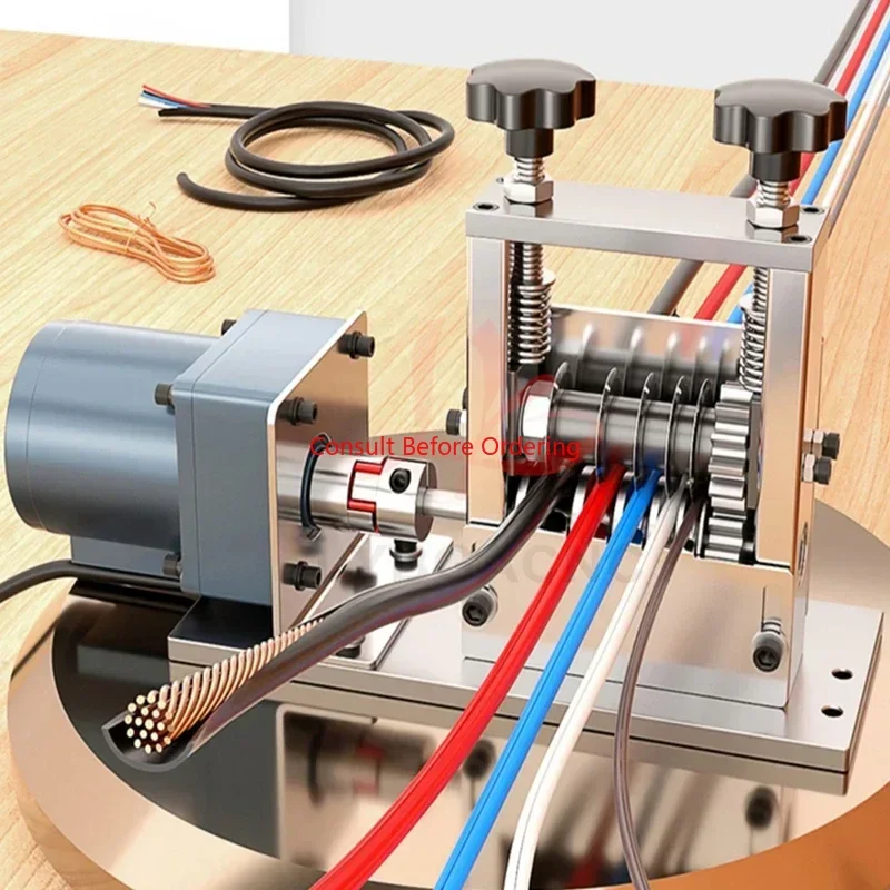 Mini Electric Portable Wire Stripping Machine With Blade 1-21mm 3-17mm Cable Stripper For Removing Plastic Rubber