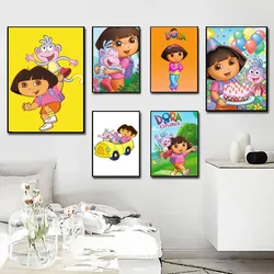 1pc Dora Poster Poster Art Print Bar Living Room Furniture Decor