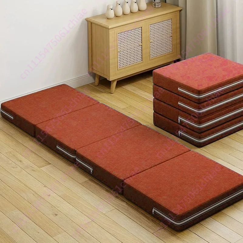 Faltbare Schwamm-Matratze Büro-Schlafmatte Bodenbett Einzel-Lazy-Studenten-Ruhematte Tatami
