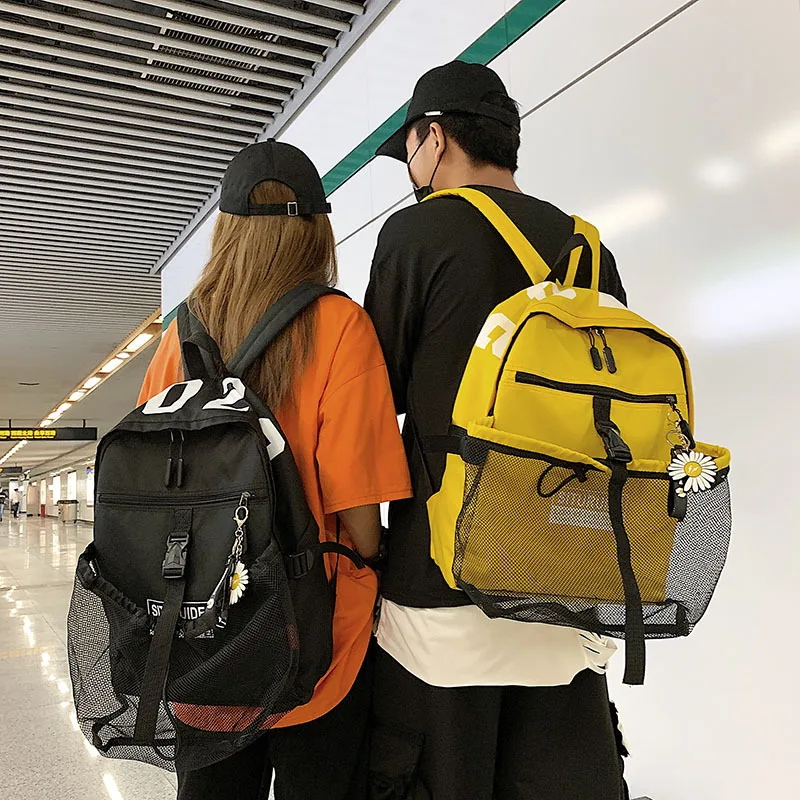 

2023 New Trend Backpack Basketball Bag Men's Casual Sports Backpack Fashion College Student School Bag