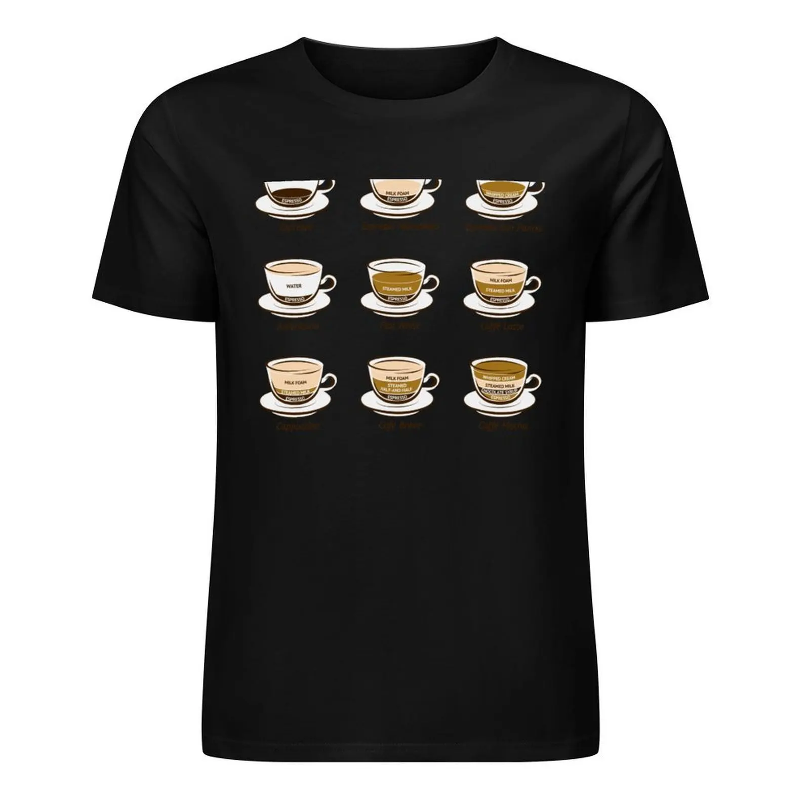 

Coffee T-Shirt basketball graphic tees Blouse blue archive clothes for men