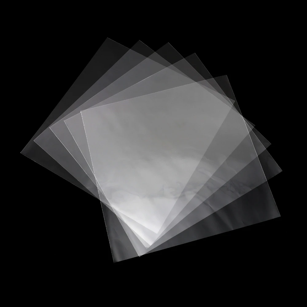 50 قطعة LP سجل الأكمام الخارجية 32x32 سنتيمتر شفافة OPP سجل القرص واقية أكياس التخزين لمشغل القرص الدوار LP مسجل فينيل #2