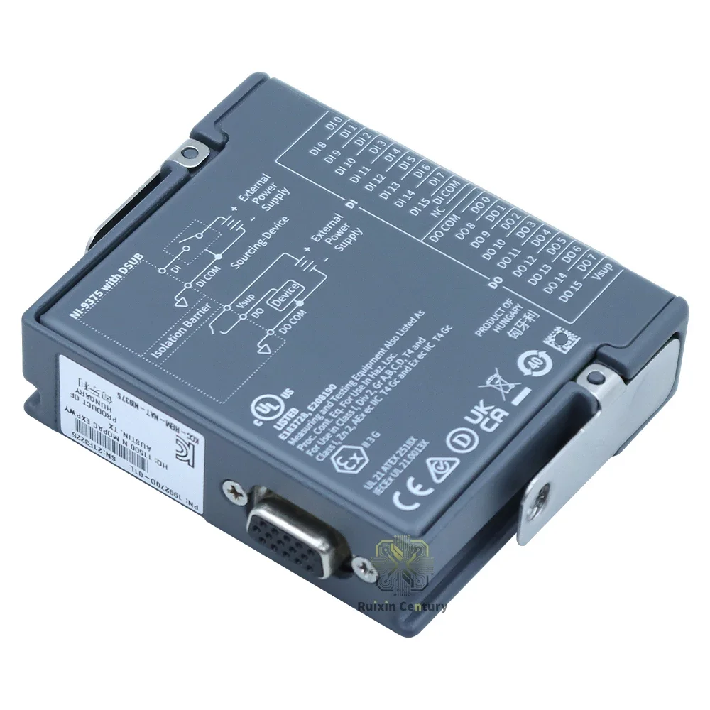FOR NI 9375 32 Channel Sinking Input Sourcing Output C Series Digital IO Board 30V 7us Input 500us Output