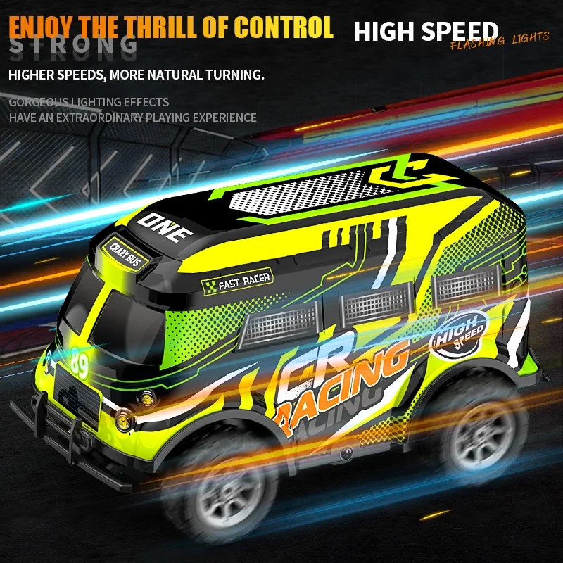 

Luminous RC Car 2.4G Remote Control Car with Light Off-road Climbing Car Racing Drift Vehicle Buggy Electric Model Car Christmas