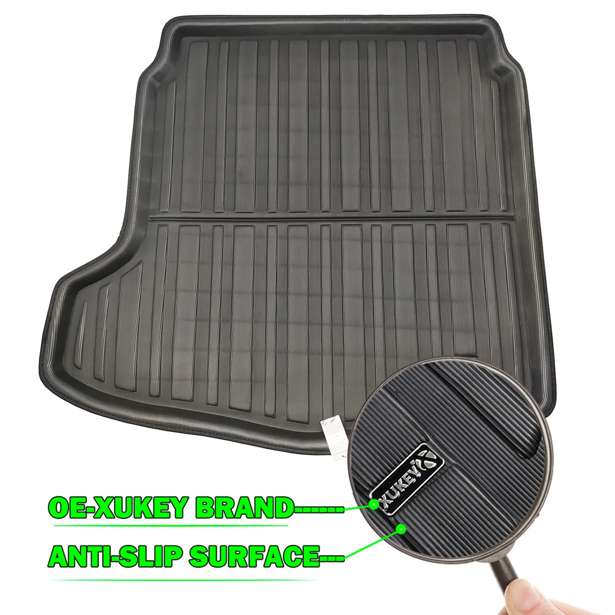 Car Cargo Boot Liner For Mazda 3 BP Sedan Saloon 2019 2020 2021 2022 Rear Trunk Floor Mat Carpet Luggage Tray