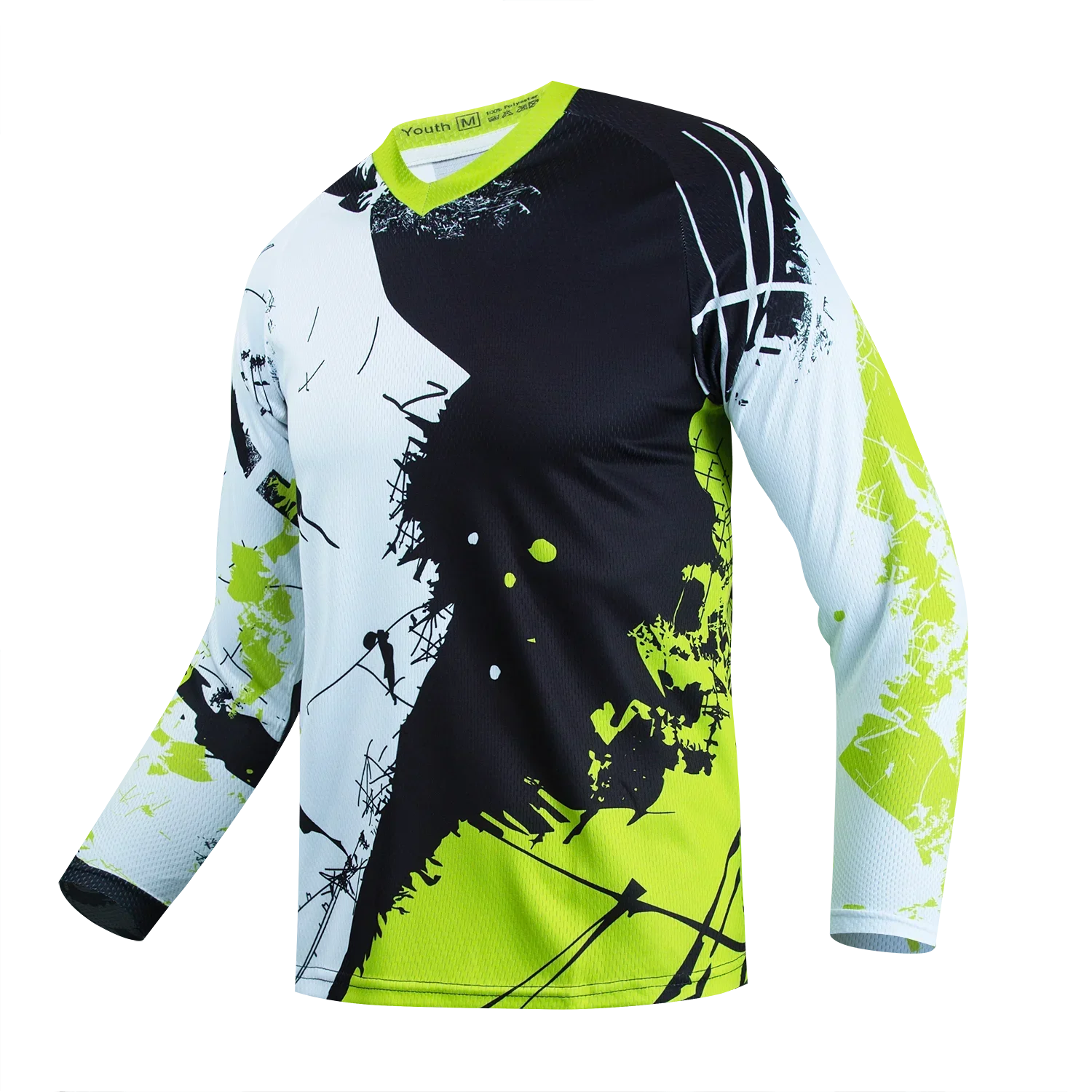 Men's Motocross Jersey, Dirt Bike & BMX Off‑Road MTB Shirt, Enduro DH MX Racing Apparel, Long‑Sleeve Cycling Sports Top view 5
