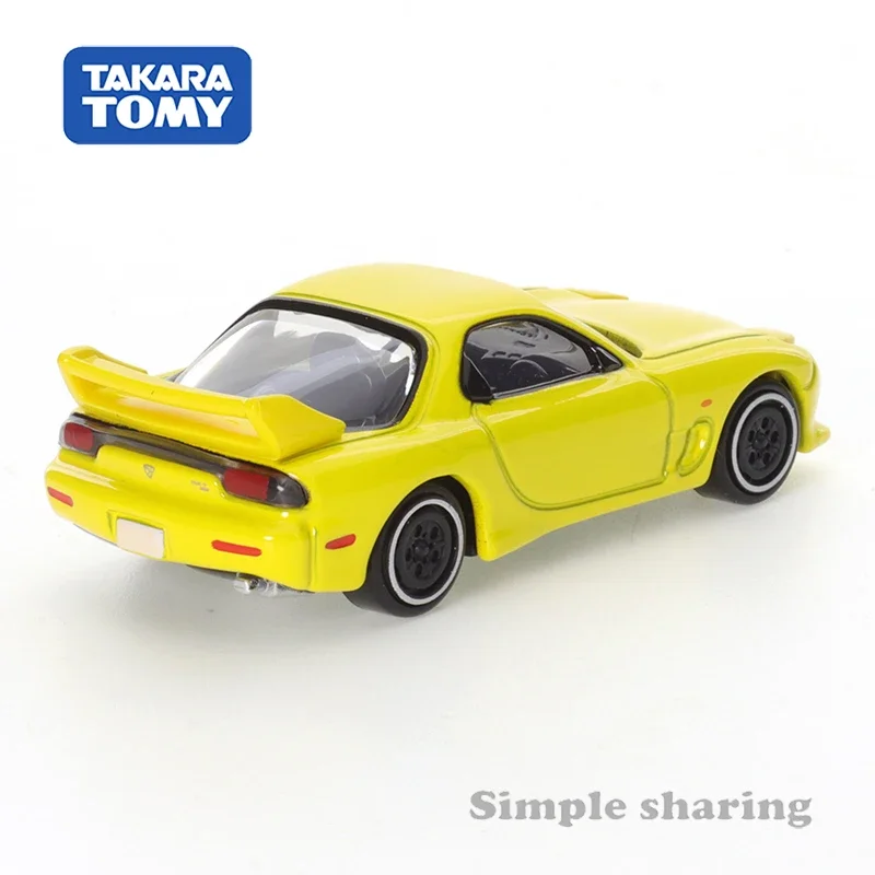 Tomica Premium Unlimited 12 Initial D RX-7 Kinderen Speelgoed Motorvoertuig Diecast Metaal Model Auto Vrienden Geschenken Verzamel Ornamenten