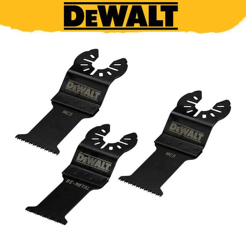 

DEWALT DT20713 Oscillating Cutting Saw Blade Wood Nails Set 3-Piece Multifunctional Tool Attachment