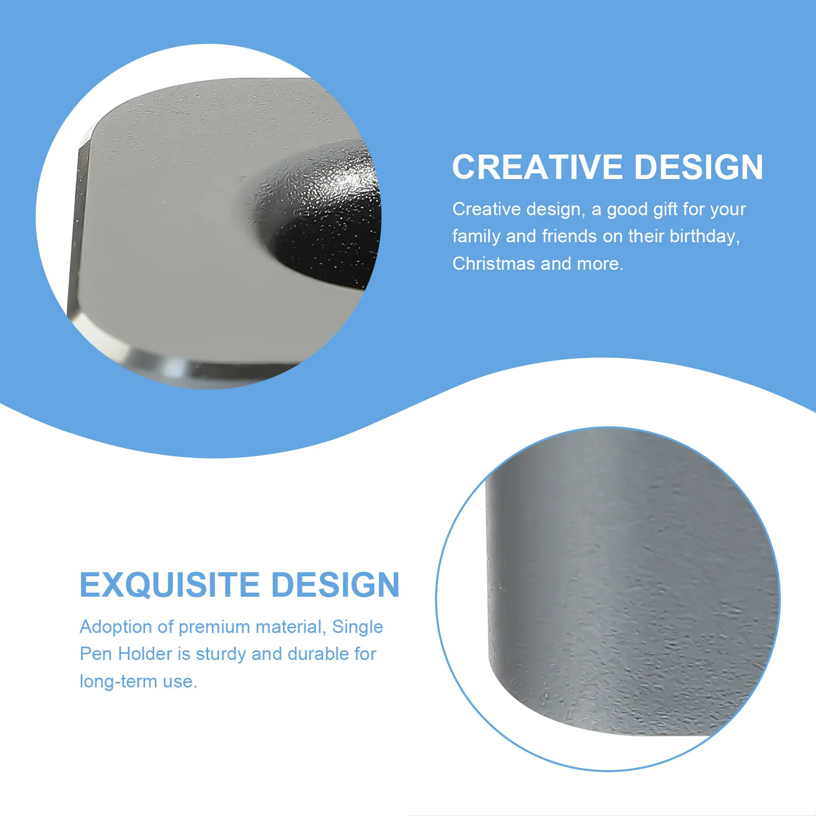 

Cube Pen Stand Sturdy Copper Finish Holder for Ink Pens Desks Homes Offices Creative Pen Storage Solution Pencil Holder