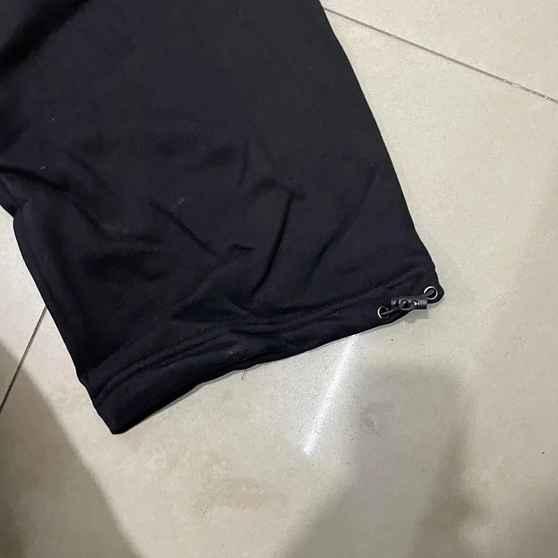 2026 Men Women Classic Patch Embroidery Stitching Logo Sweatpants Best Quality Cotton Oversized Jogger Drawstring Casual Pants view 5