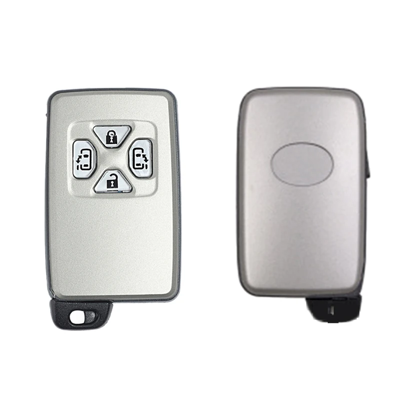 

A82U-Car Smart Card Remote Car Key Shell Case Fob For Toyota Alphard Estima Vellfire
