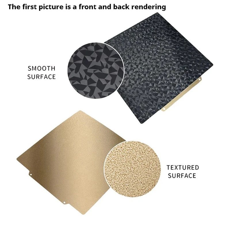 Printer 3D bertekstur dua sisi-pelat pembentuk lembaran PEI dan PEO untuk Kobra2/Kobraneo Plate