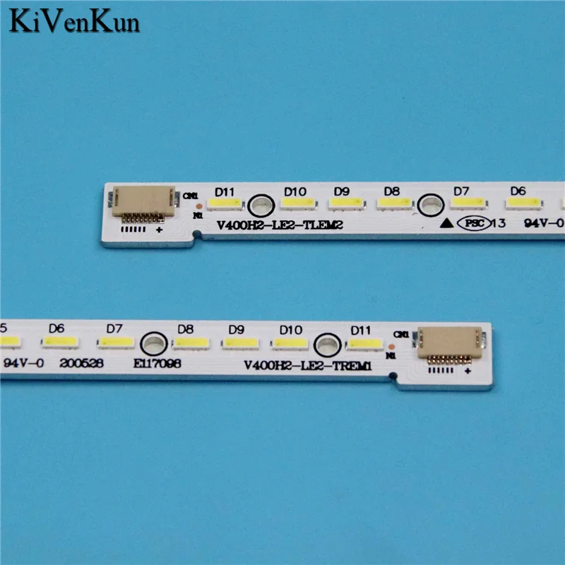 Tira de LED para iluminación trasera para TCL 40EL100C 40HZ9000 barras V400H2-LE2-TLEM2 TREM1 Kits bandas para Toshiba 40PS10E 40KL105CC 40K100C cintas
