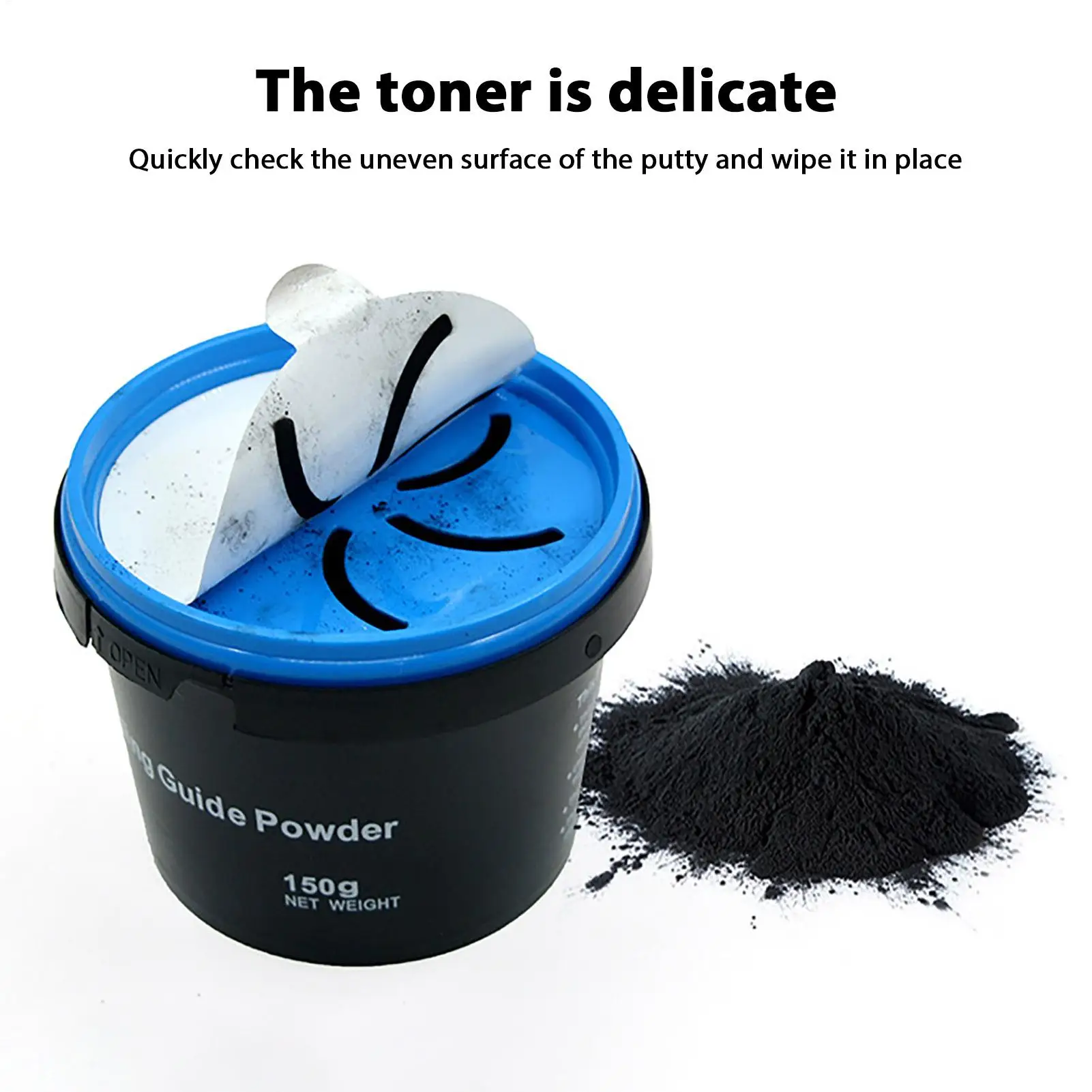 150g Auto Body scratches Repair Carbon powder Dry Sanding Carbon powder leveling detection carbon powder indicator