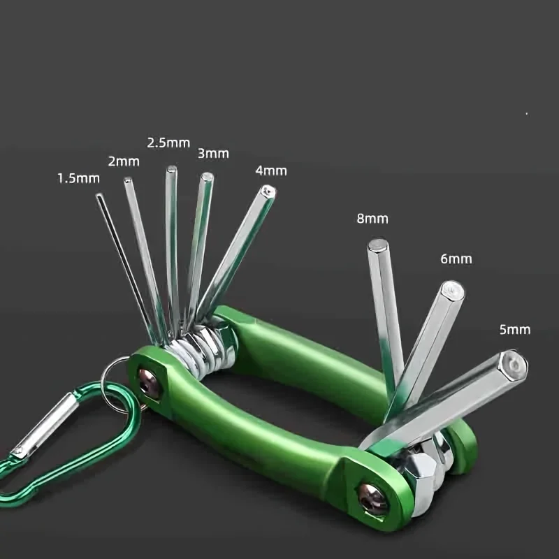 Складной Набор отверток с шестигранным ключом прочный металлический ручной инструмент для ремонта автомобиля и домашнего использования ручные инструменты