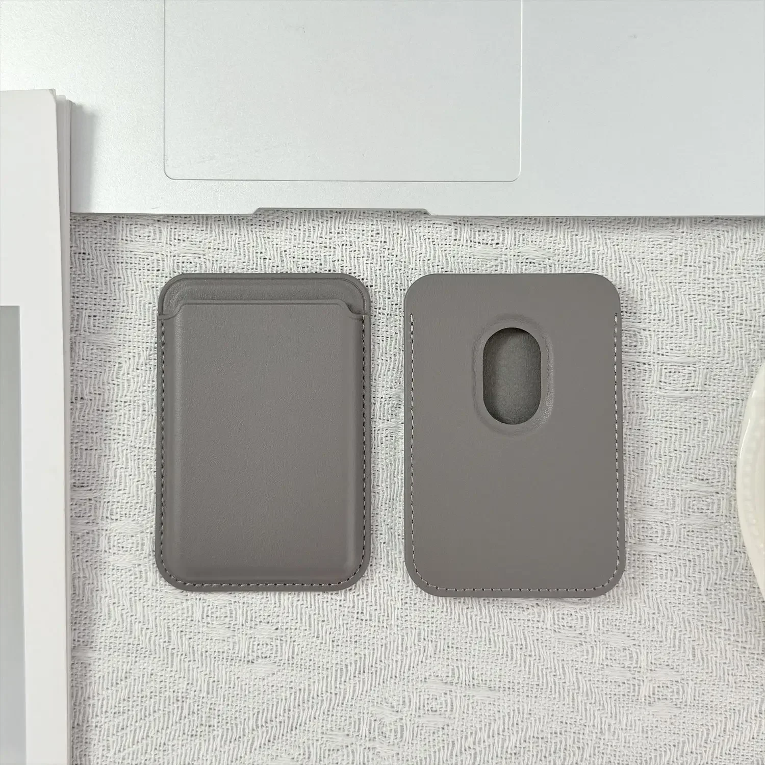 Kartenhalter-Brieftaschen-Ledertasche für iPhone 13, 14, 15, 16, 17, Pro Max Plus, starke magnetische Magsafe-Brieftaschen-Hintertaschenabdeckungen – Detail 12