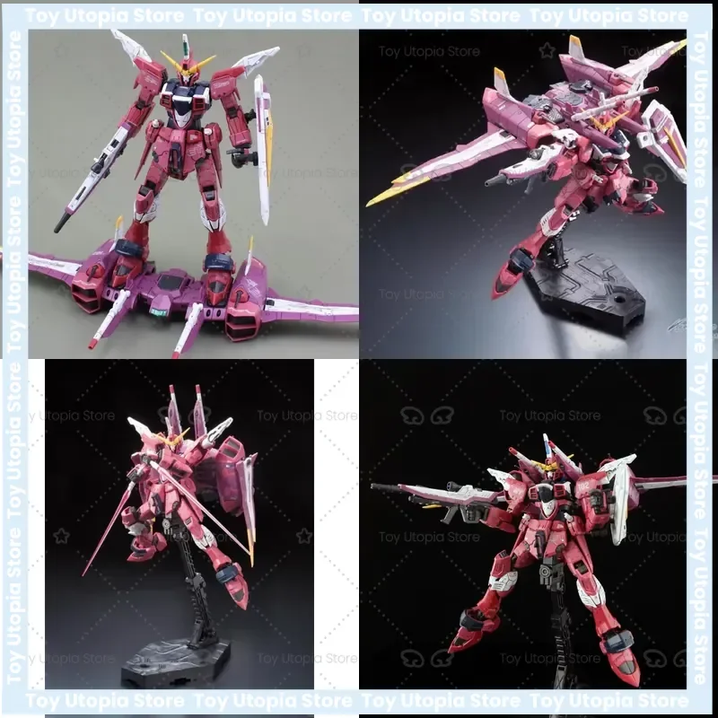 figurine-d'action-bandai-rg-09-zgmf-x09a-justice-gundam-kit-de-modele-en-plastique-decoration-de-collection