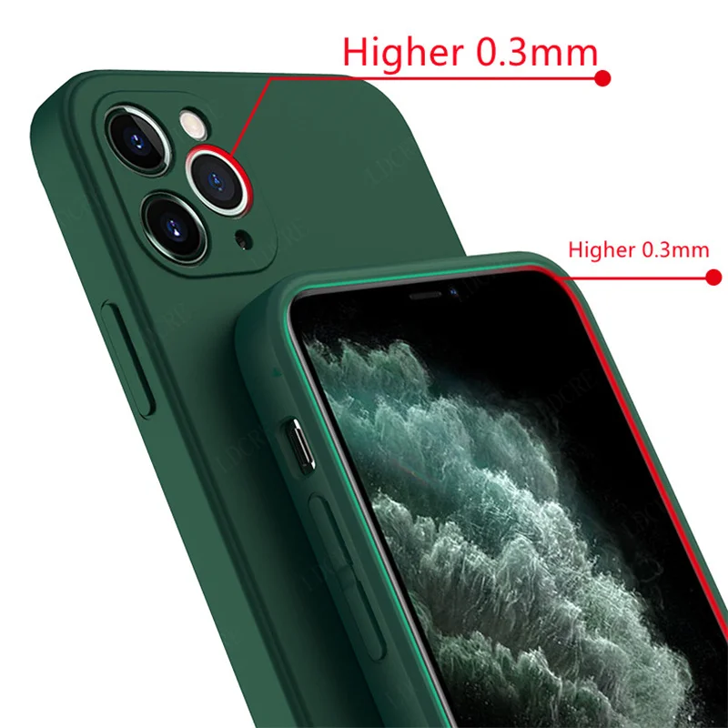 For iPhone 16e Case Cover iPhone 16e Capas TPU Luxury Shockproof Original Back Liquid Silicone Case For iPhone 16e Soft Cover - náhled 5