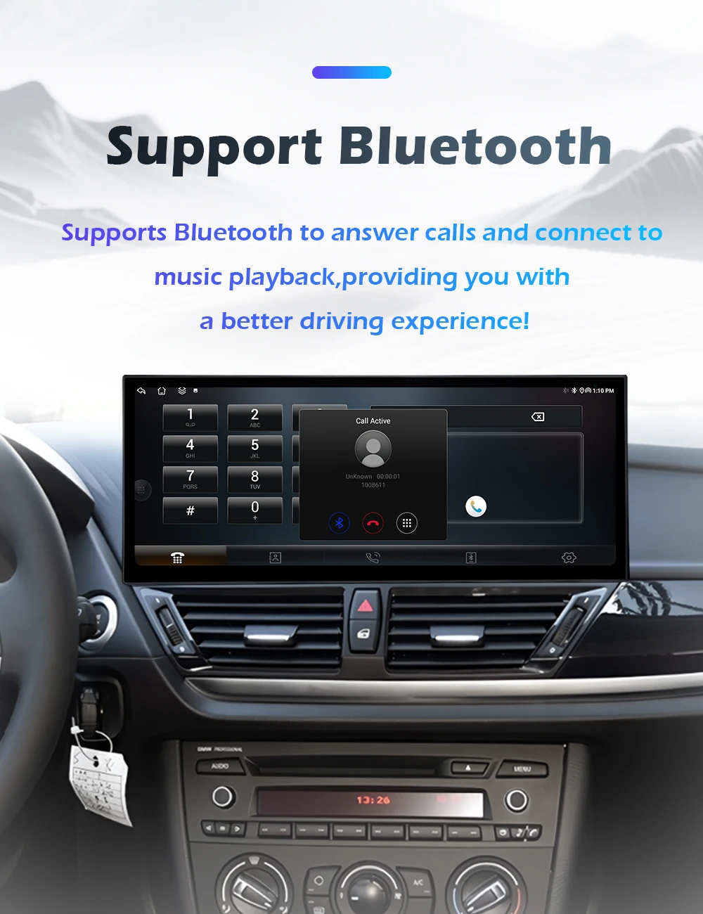 Kabelloses Carplay Android 16 für BMW 5er F10 F11 2011 - 2017 CIC NBT System Autoradio Multimedia-Player GPS WiFi DSP Stereo – Detail 13