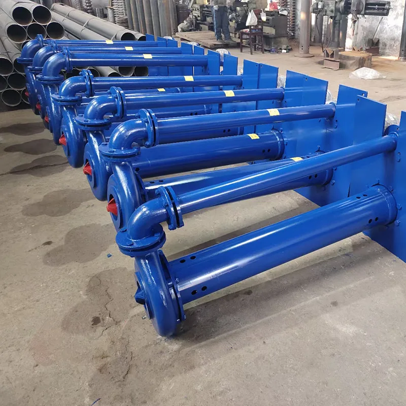 High lift and large flow rate of submerged slurry pump, strong sewage discharge without blockage, high concentration sediment