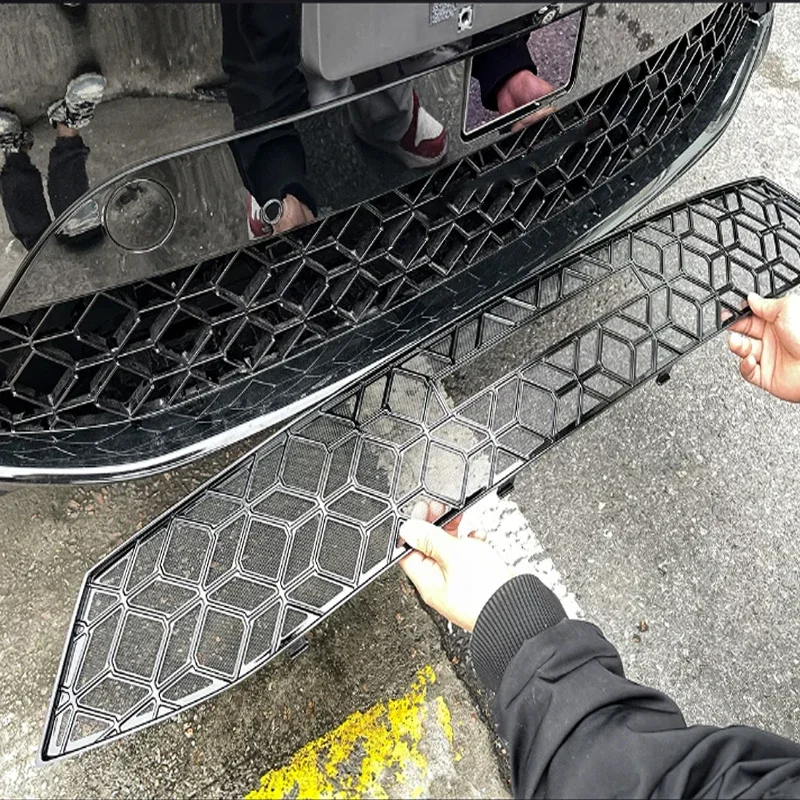 For AVATR 11 EV PHEV 2025-2026 Car Replacement Front Upper Lower Buckle Insect Proof Net Front Bumper Center Intake Grille Cover