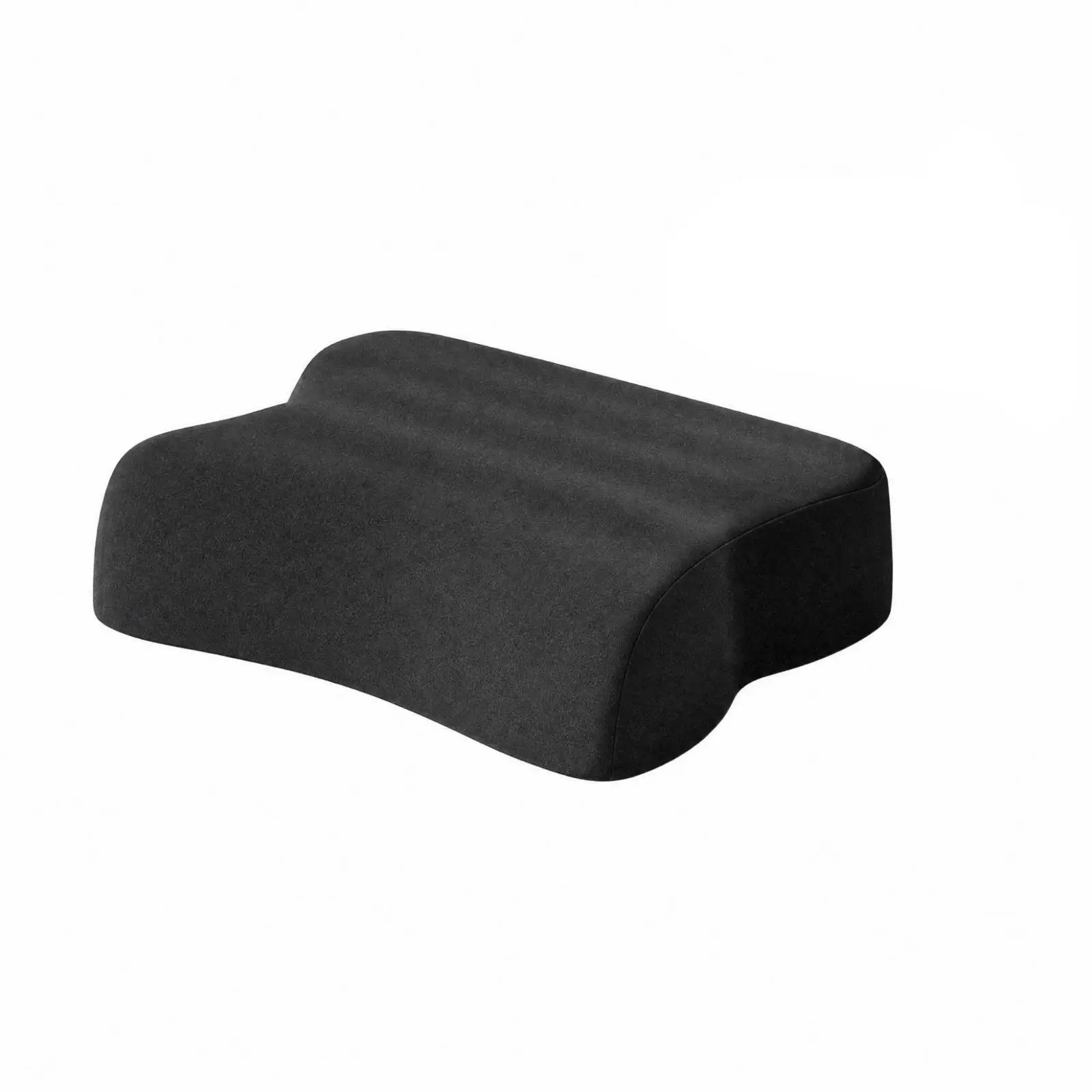 Orthopedic Cervical Pillow for Sleeping Memory Foam Neck Support Cushion with 2cm Adjustment Pad for Broad Shouldered Adults Bed