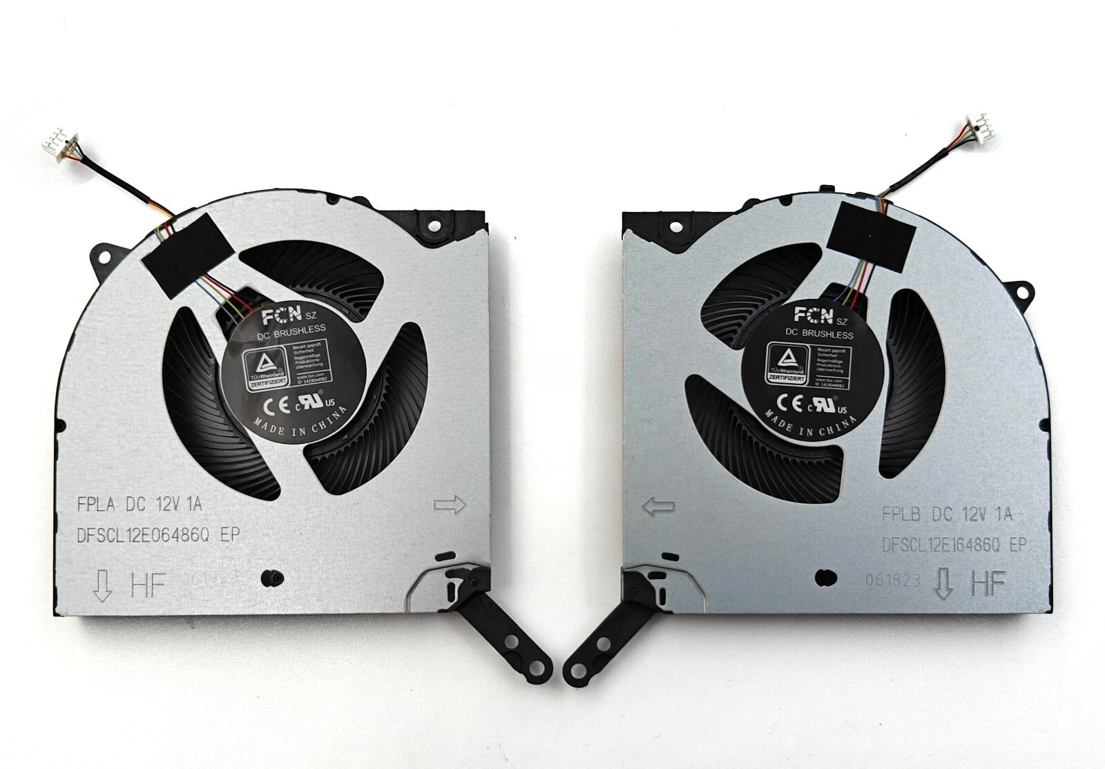 New for Lenovo Legion 5 Pro 16ARH7 16ARH7H 16IAH7 16IAH7H CPU / GPU Cooling Fan 12V